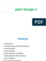 Lecture1 - Compiler Design