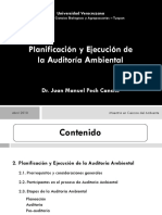 Planificación y Ejecución de La Auditoría Ambiental 2020