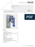 Servo-Hydraulic Actuator SHA Fields of Application: RE 08137, Edition: 2018-02, Bosch Rexroth AG