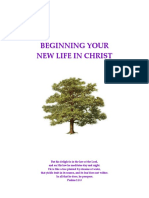 Beginning Your New Life in Christ