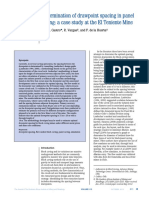 Drawpoint Spacing at Panel Caving PDF