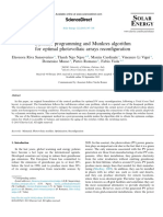 Dynamic Programming and Munkres Algorithm For Optimal Photovoltaic Arrays Reconfiguration