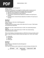 Part 2 Working Capital Management Qs PDF