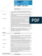 SWOT Analysis Philippines PDF