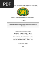 Tesis DISEÑO DE UNA MAQUINA APORCADORA DE PAPA PARA TERRENOIS DE CHUPACA ALEX ARONI - FE DE ERRATAS PDF