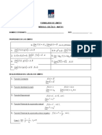 Formulario de Límites