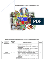 4° Plan de Trabajo para GHC y Soberanía 2019-2020 Tercer Lapso