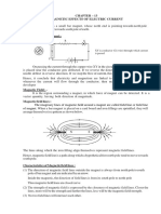 Magnetic Effect of Electric Current Notes Chpt2