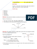 The Interaction of Light With Matter