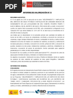 Informe de Valorizacion, Val 12, SV