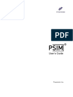 PSIM User Manual PDF