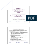 EECS 247 Analog-Digital Interface Integrated Circuits © 2008