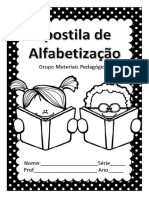 1 Apostila de Alfabetizacao Materiais Pedagogicos