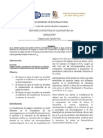 Reporte Aireación