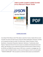 Epson Stylus Cx4300 Cx4400 Cx5500 Cx5600 Dx4400 Dx4450 Service Manual Repair Guide PDF