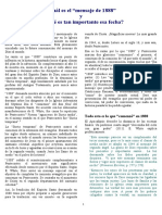 En Qué Consistió El Mensaje de 1888