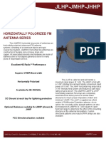 JLHP-JMHP-JHHP: Horizontally Polorized FM Antenna Series