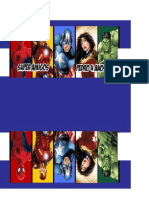 Estojo Vingadores PDF