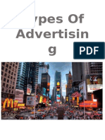 Types of Advertising