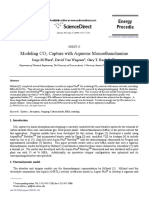 Modeling CO2 Capture With Aqueous Monoethanolamine