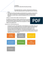 Design Concept 3D Cad Modelling Analysis and Optimization: 1. 3D Printing: Fused Deposition Modeling