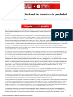 Dimensión Constitucional Del Derecho A La Propiedad - Acento - El Más Ágil y Moderno Diario Electrónico de La República Dominicana