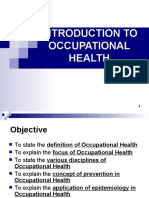 1 - Overview of Occupational Health