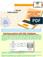 Interface Python With SQL Database