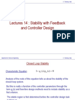 Lectures 14: Stability With Feedback and Controller Design