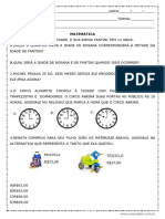 Matemática 2° Ano Fundamental