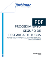 Procedimiento de Descarga de Tubos