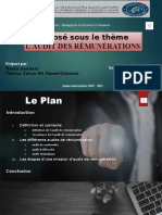 Expose L'audit de Rémunération