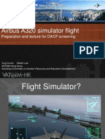 Airbus A320 Simulator Flight: Preparation and Lecture For DACP Screening