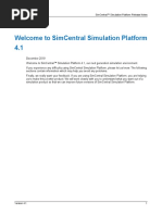 SimCentral Simulation Platform Release Notes