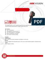 DS-2TP31B-3AUF: Fever Screening Handheld Camera