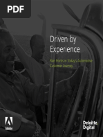 Automotive Customer Experience 