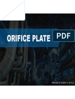 Orifice Plate Report - de Villa