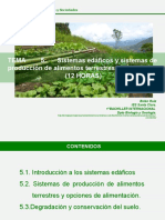 5.1. Introducción Al Sistema Edáfico.