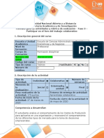 Fase 3 - Participar en El Foro Del Trabajo Colaborativo