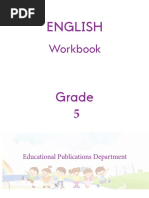 Yr 5 English G-5 WB PDF