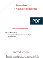 Animation Design of Animation Sequence