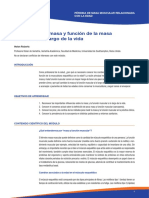 CAPITULO 1 - Cambios y Funcion de La Masa Muscular A Lo Largo de La Vida PDF