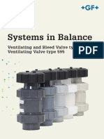 Valve Anti Retour Type 591 595 Ventilating and Bleed Valve Info