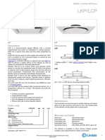 Plain Diffuser LCC/LKP/LCP: Description Dimensions