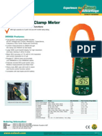 2000A AC/DC Clamp Meter: Full Range Multimeter Functions