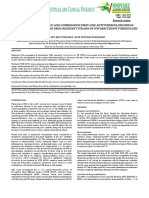 In Vitro Study of Ursolic Acid Combination First-Line Antituberculosis Drugs