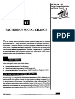 Factors of Social Change