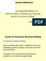 "The Most Important Thing Is To Forecast Where Customers Are Moving and To Be in Front of Them" - Philip Kotler