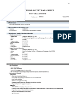 Material Safety Data Sheet: Poly Cell Adhesive