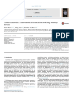 Carbon Nanowalls A New Material For Resistive Switching Memory Devices PDF